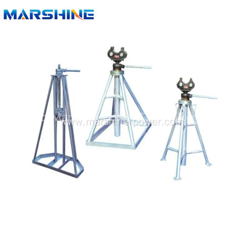 Cable Reel Lifting Device Wire Pulling Stands